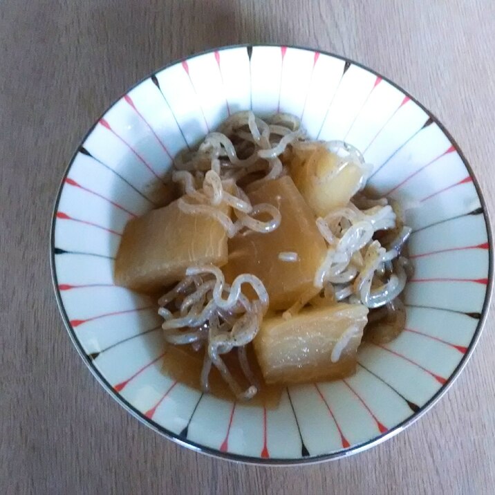 糸こんにゃくと大根の煮もの